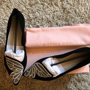 Sophia Webster Bibi Butterly Flats 38.5 EU 7.5 US